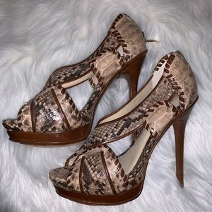 Alexandre Birman Python Heel